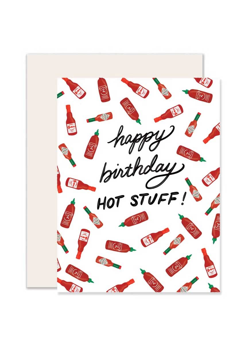 Hot Stuff Birthday Card