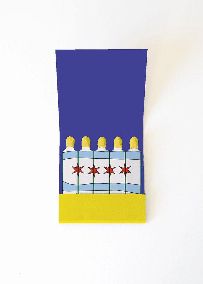 Chicago Hot Dog Matchbook