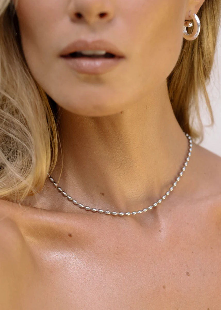 Mykonos Necklace - Silver