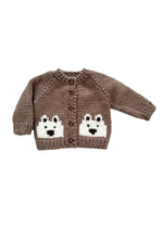 Bear Cardigan - Tan