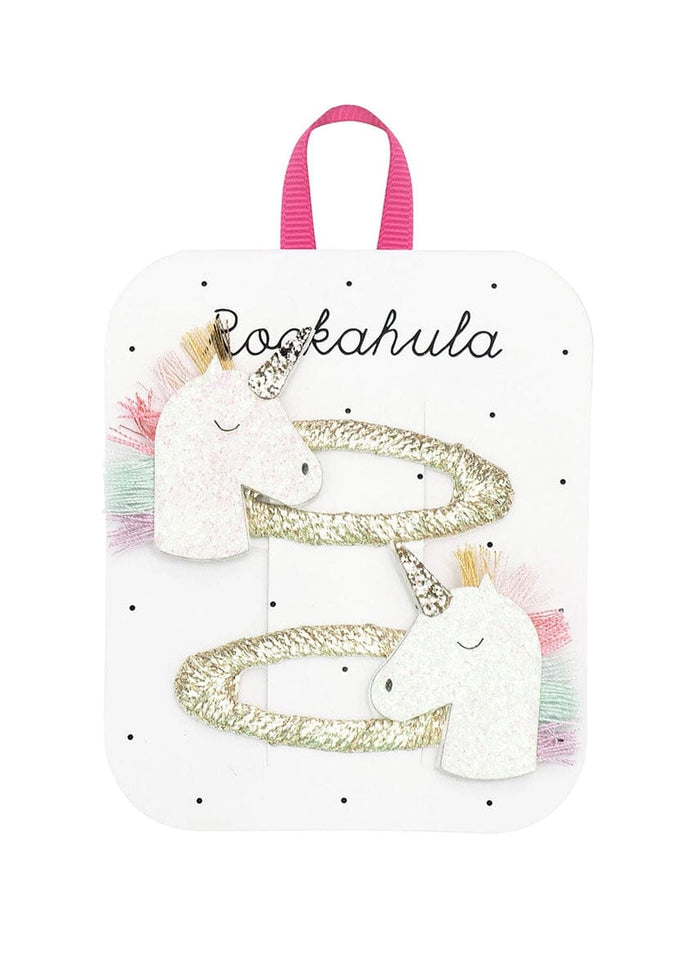 Rainbow Unicorn Clips