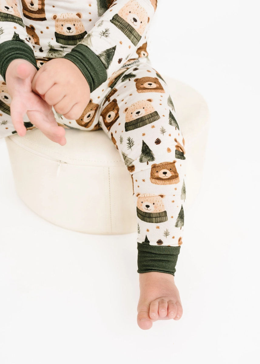 Bamboo Two-Piece Jammies Set - Winter Bears