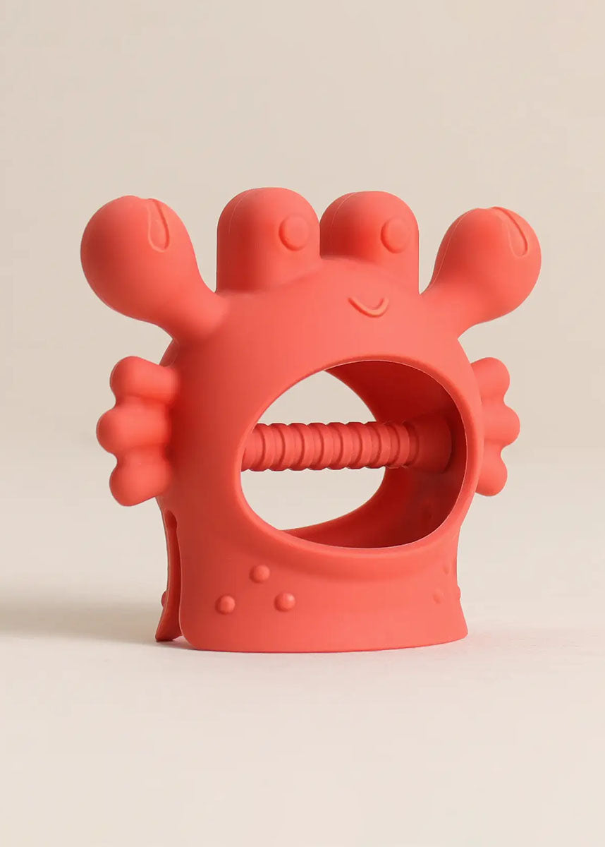Bitzy Grip Teether - Crab
