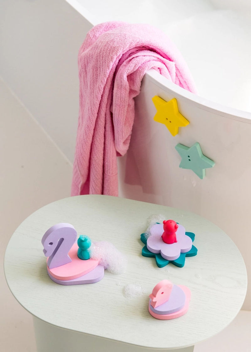 Quut Puzzle Friends Bath Toys - Fairy Pond