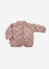 Popcorn Cardigan - Blush