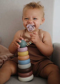 Stacking Rings Toy - Rustic