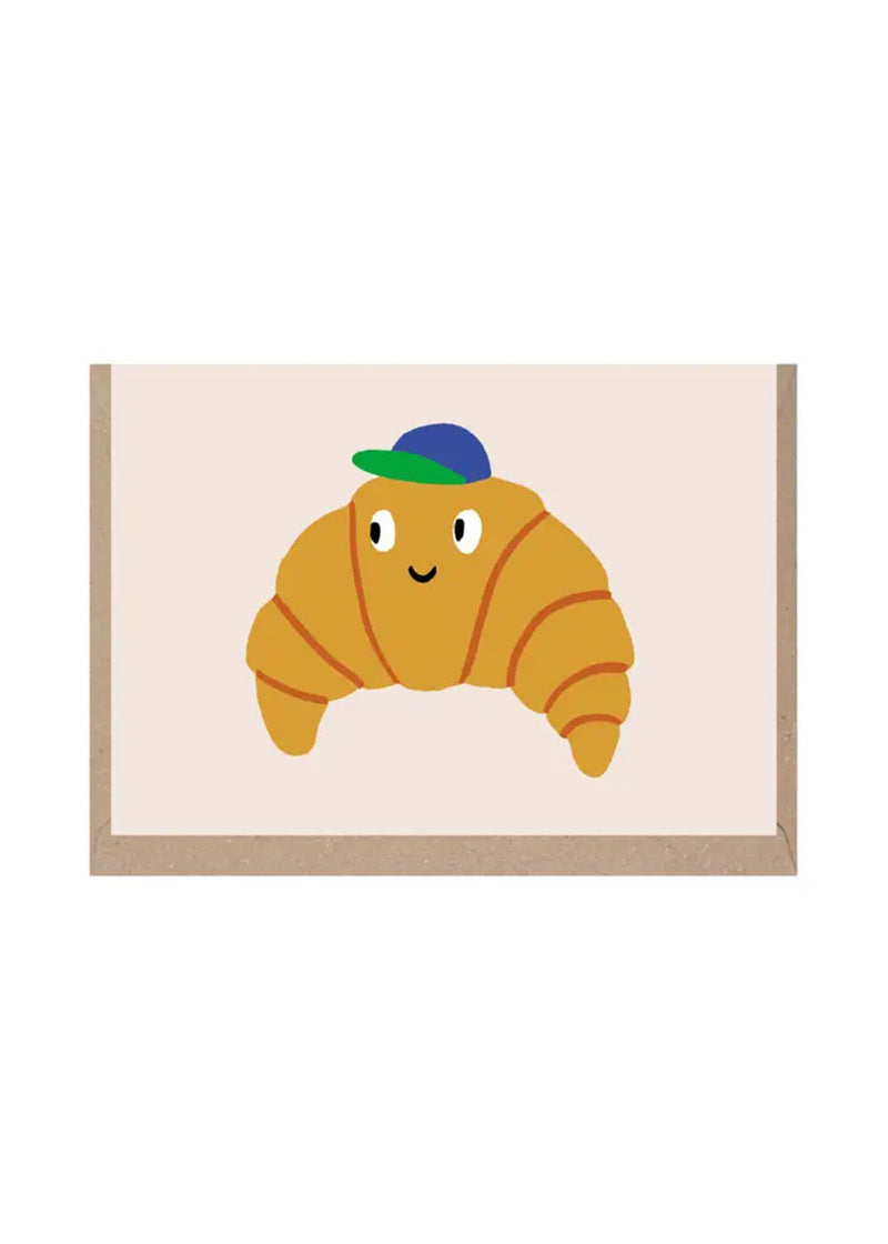 Cute Croissant Card