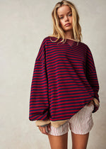 Classic Striped Crew - Nautical Combo