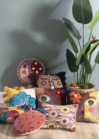 Strawberry With Tassels Hook Pillow