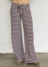 Leona Pants - Maroon