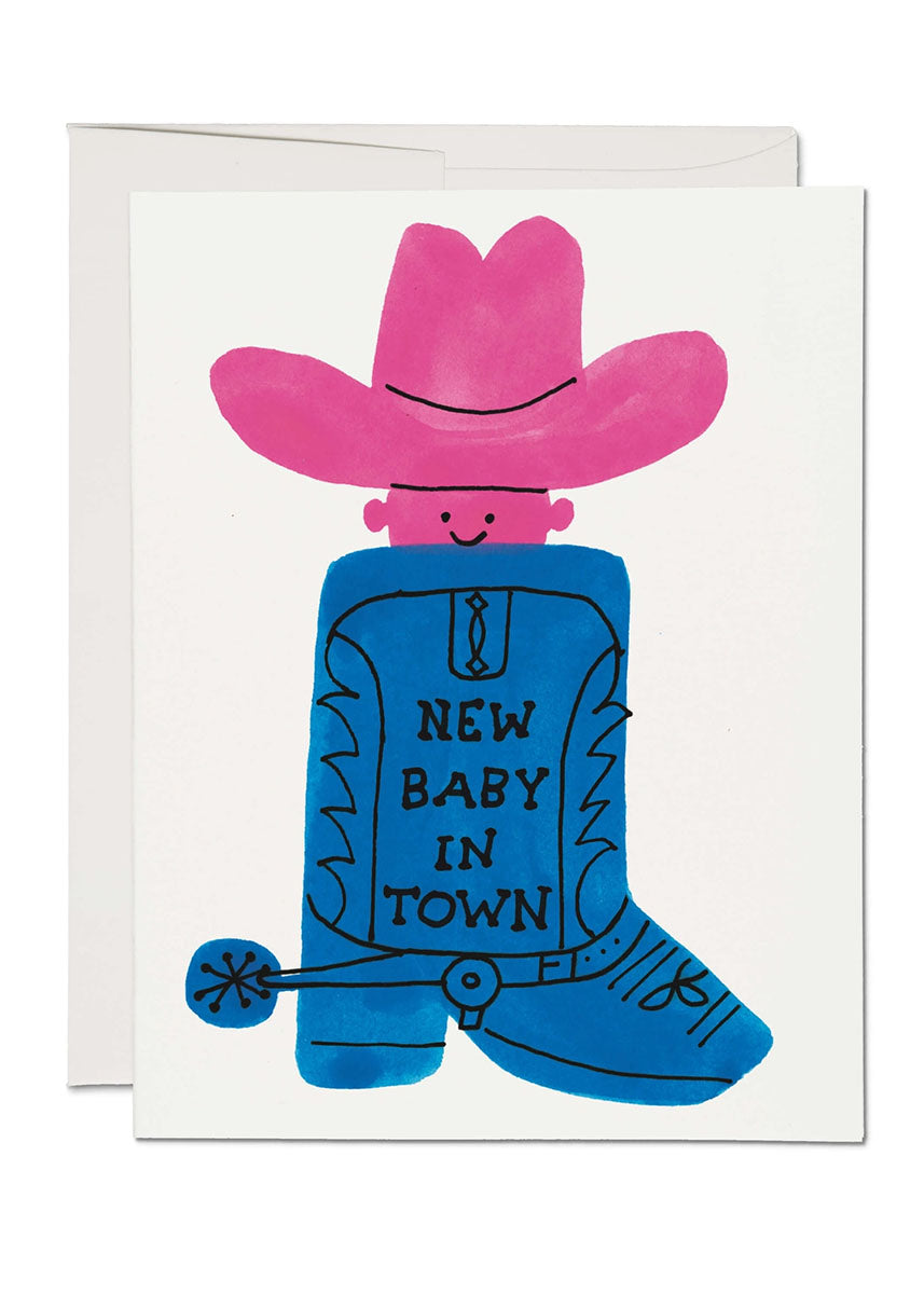 Boot Baby Card