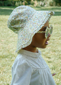 Petal Ruffle Reversible Sun Hat