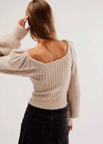 Katie Pullover Sweater - Sand Dollar Combo