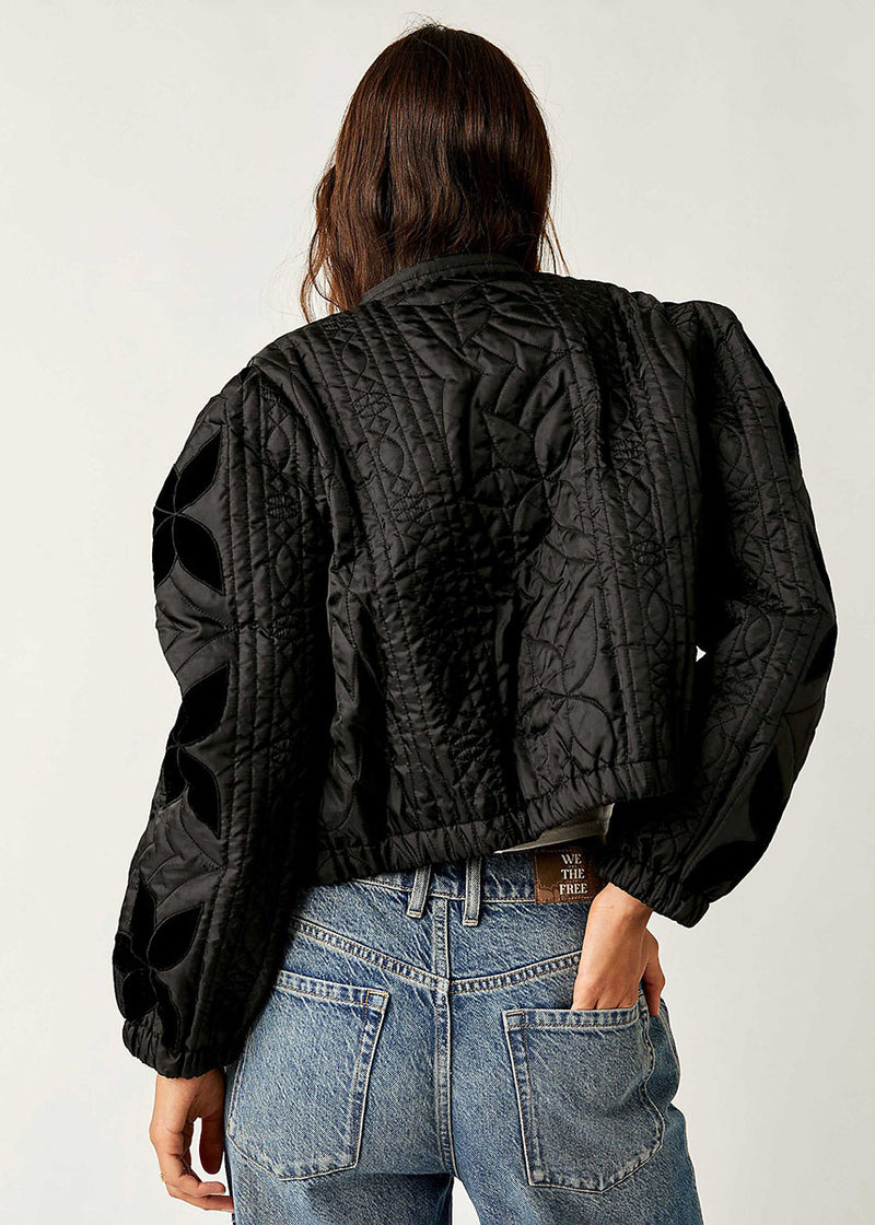 Quinn Quilted Jacket - Black