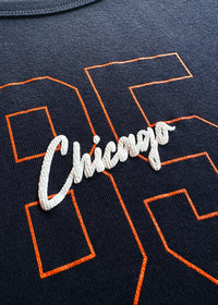 '85 Chicago Baby Tee - Navy