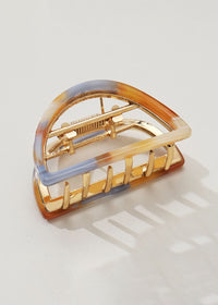 Rosalie Half Moon Claw Clip - Desert Dusk