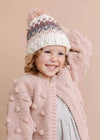 Popcorn Cardigan - Blush