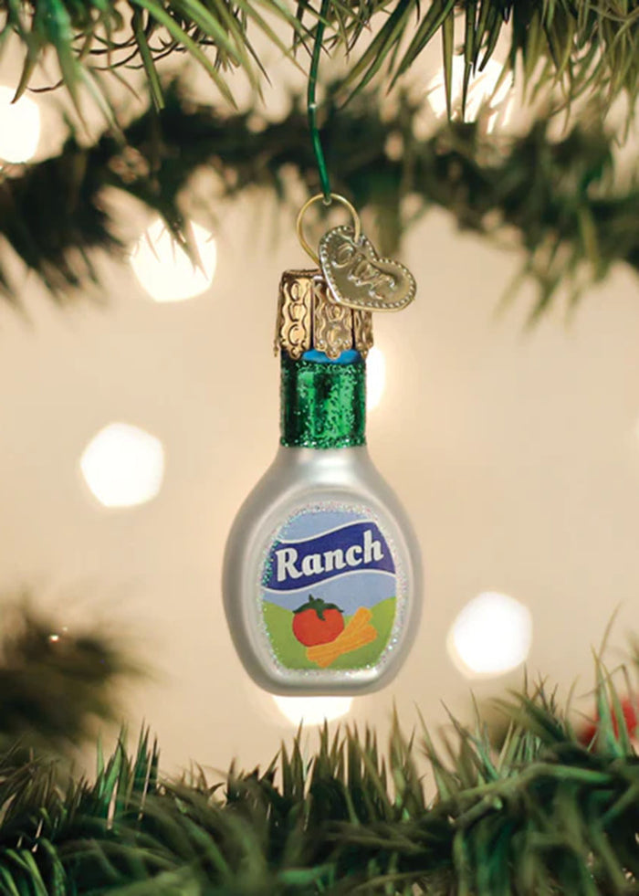 Mini Ranch Dressing Ornament