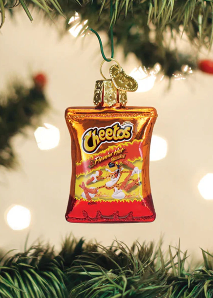 Mini Flamin' Hot Cheetos Ornament