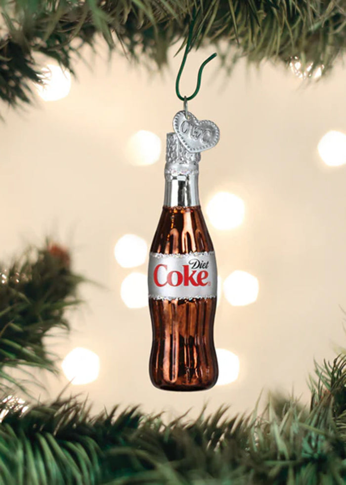 Mini Diet Coke Bottle Ornament
