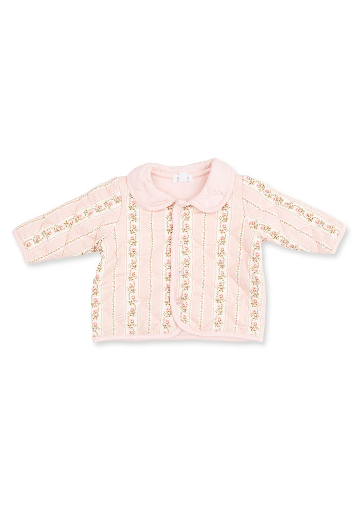 Quilted Jacket - Antoinette Stripe