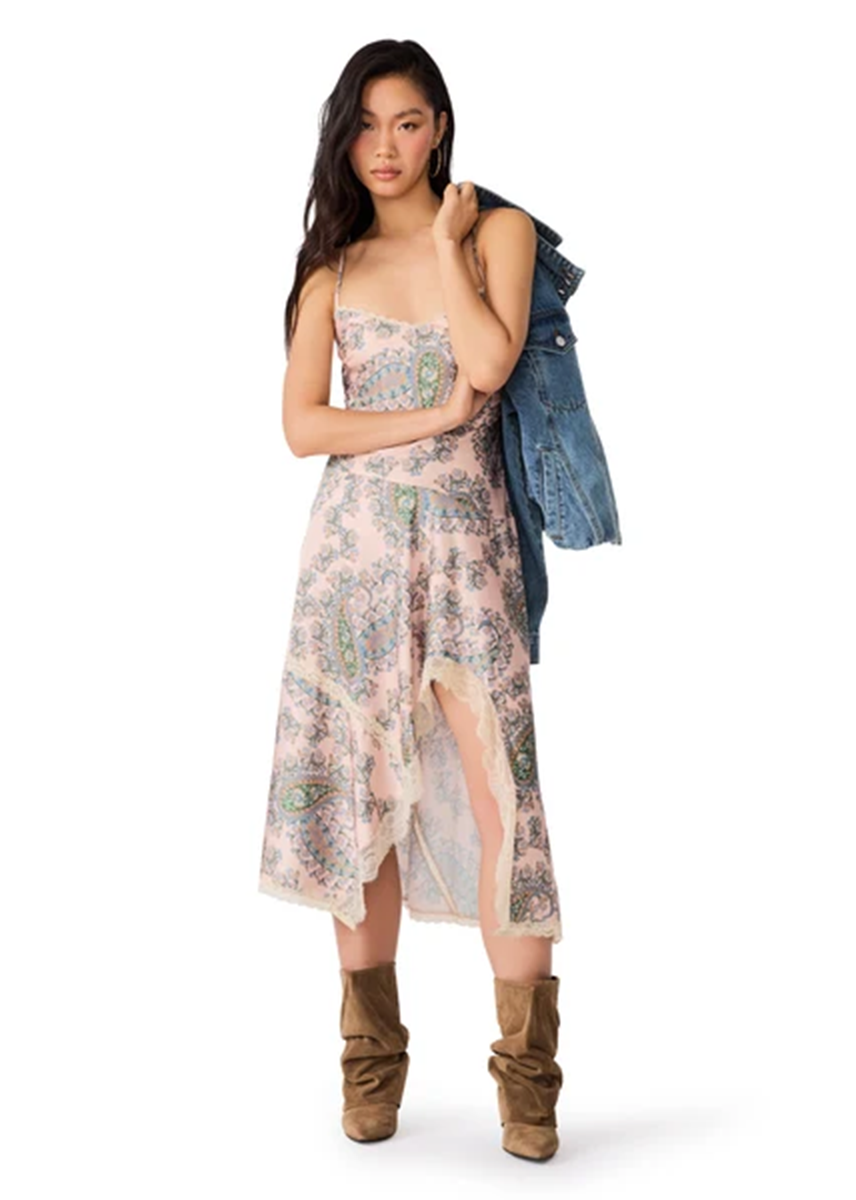 Kamrynn Dress - Pearl Blush