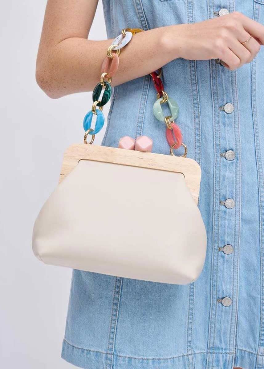 Talullah Evening Bag - Ivory