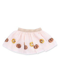 Tutu Skirt With Bike Shorts - Pink Pumpkins