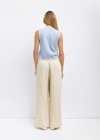 The Lisa Top - Blue & Yellow