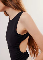 Wear It Out Backless Cami - Black