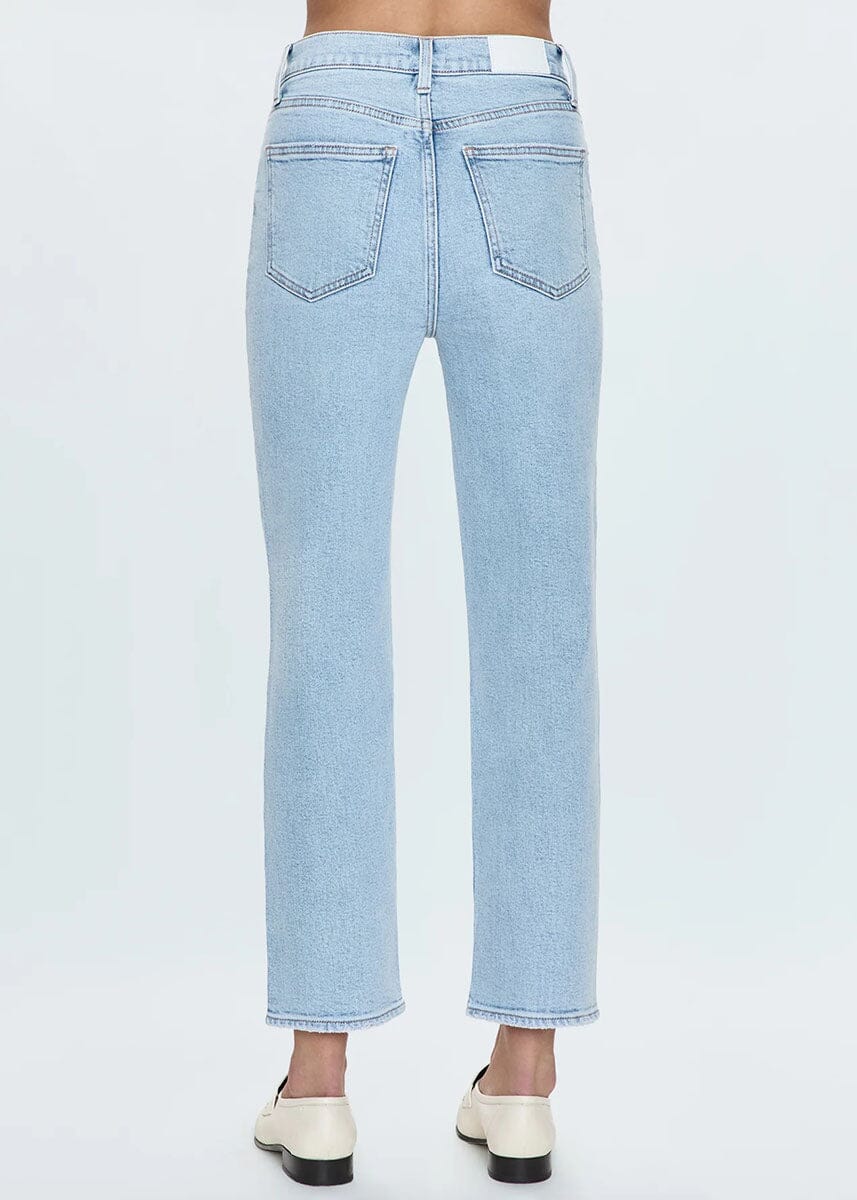 Charlie High Rise Classic Straight Ankle - Sun-Kissed