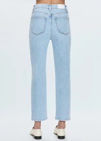 Charlie High Rise Classic Straight Ankle - Sun-Kissed