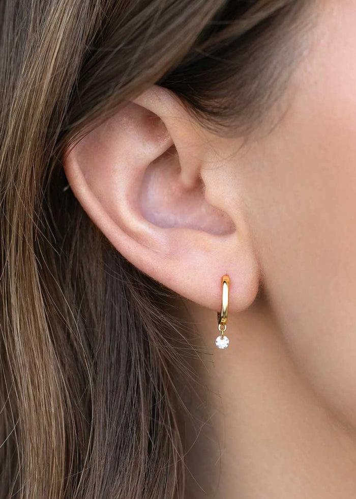 Dew You Hoops - Gold