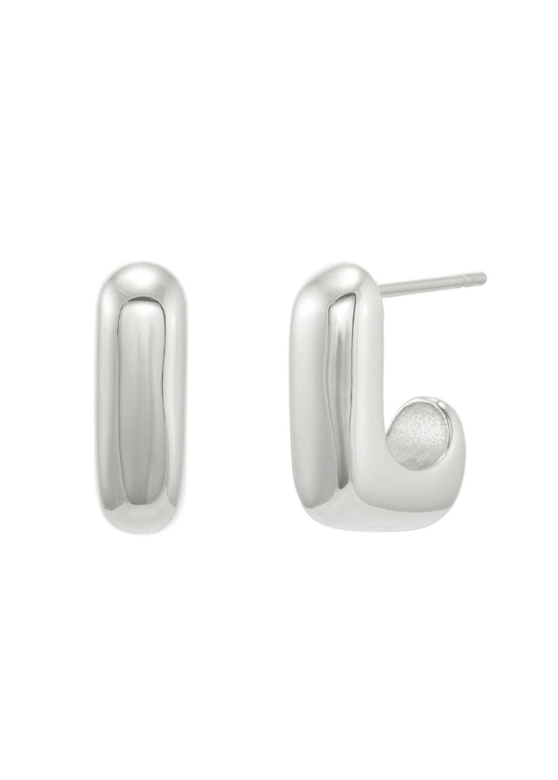 Signature Earrings - Silver