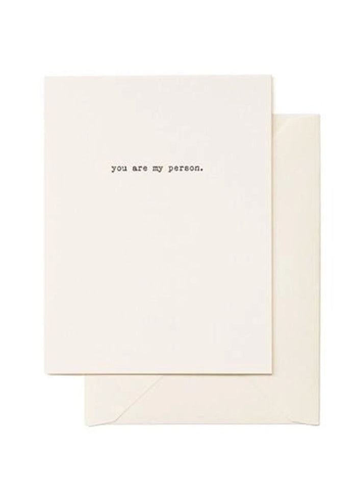 My Person Love Card