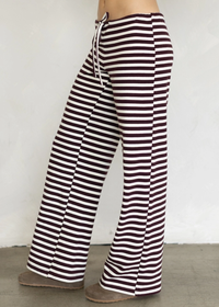 Leona Pants - Maroon