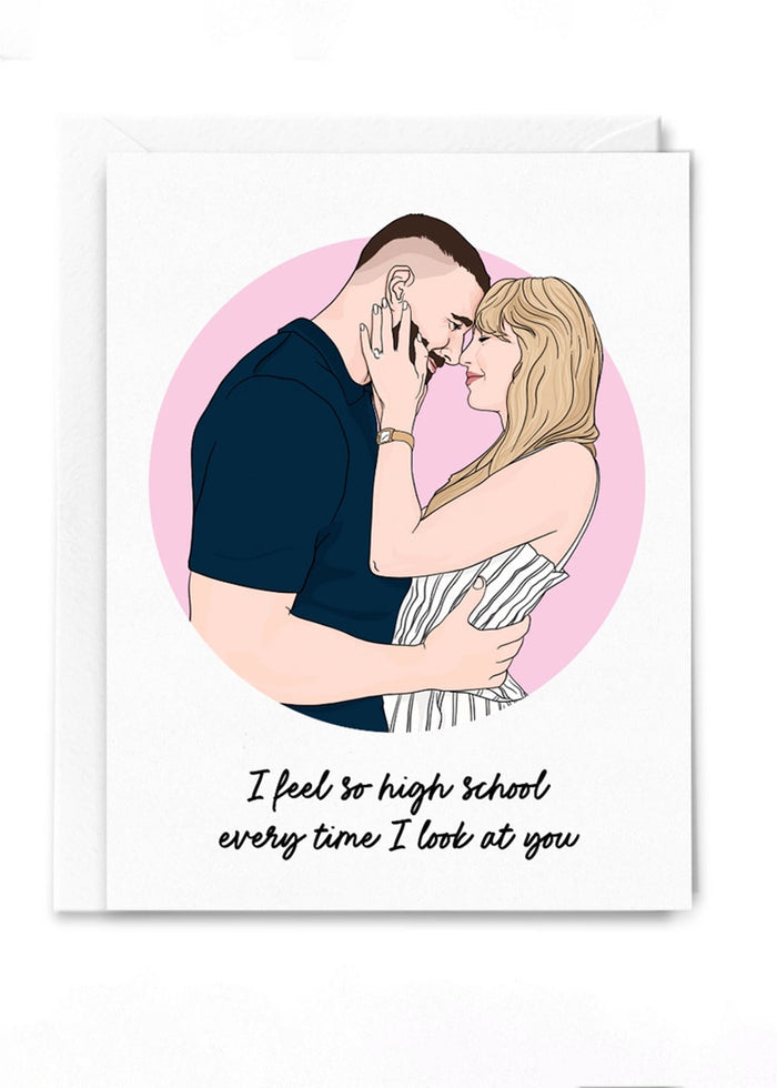 Feel So High School Love Card
