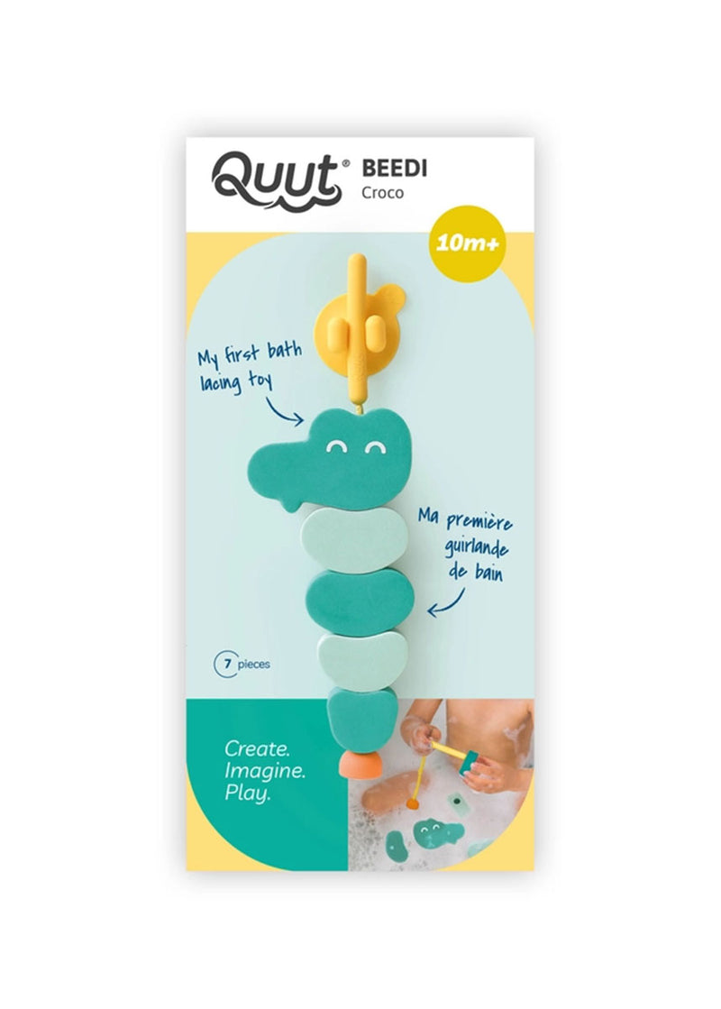Beedi Bath Lacing Beads - Croco