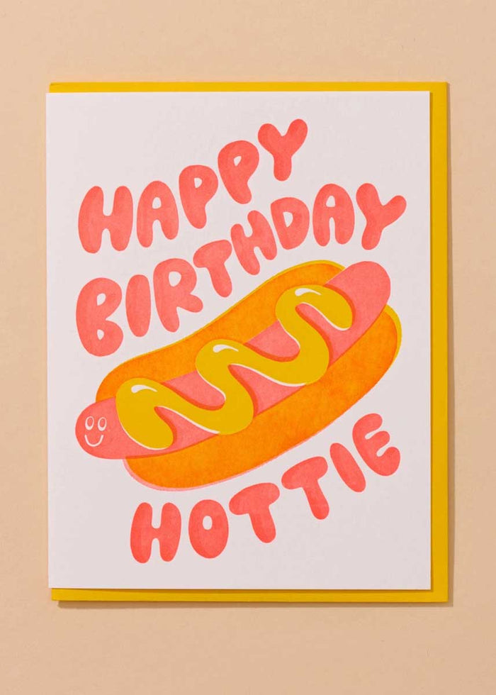 Happy Birthday Hottie Card