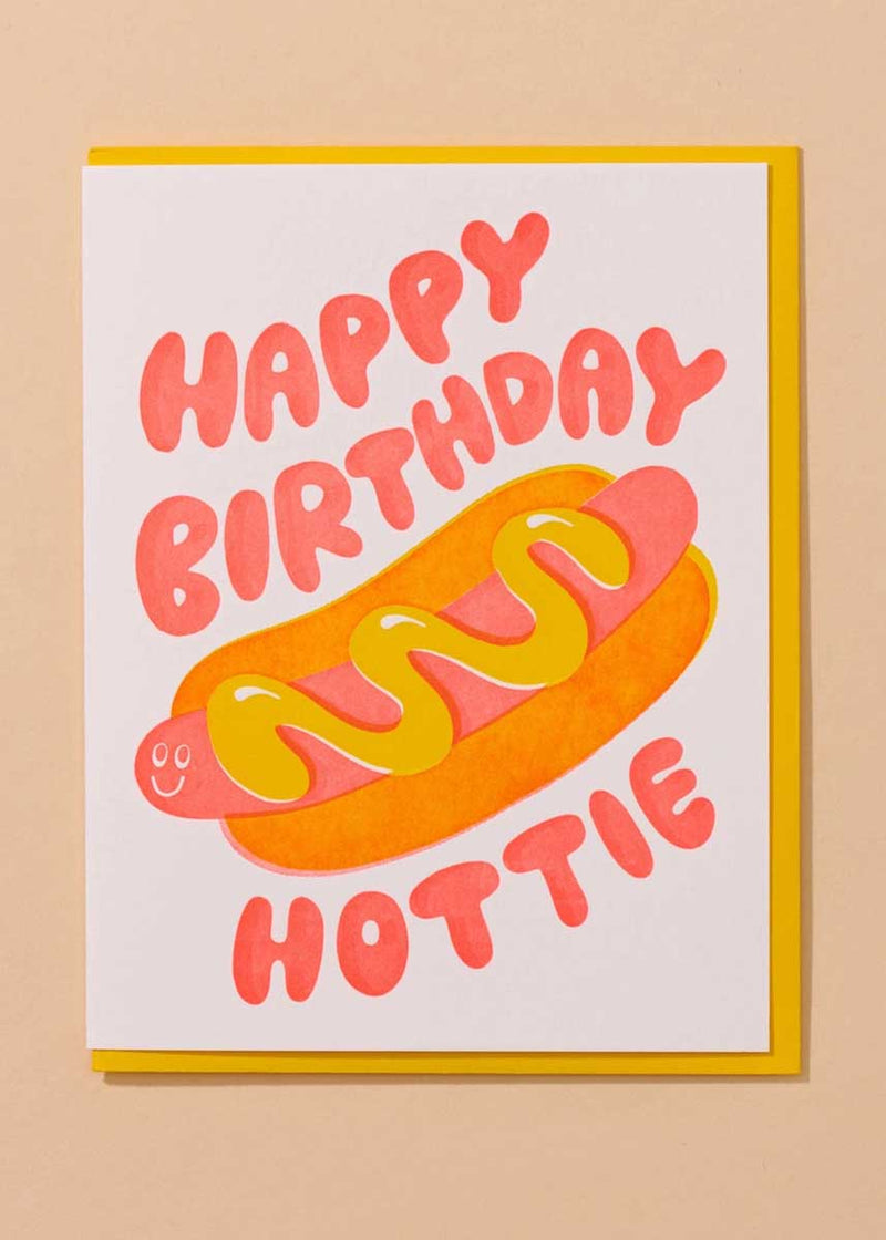 Happy Birthday Hottie Card