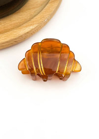 Mini Croissant Hair Claw Clip