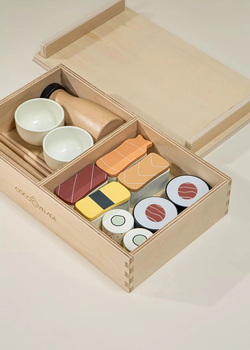 Wooden Sushi Playset
