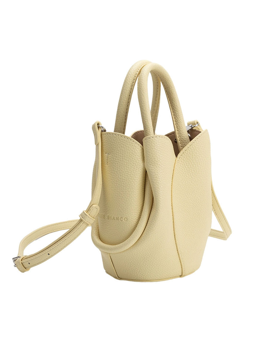 Mini Tulip Handle Bag - Yellow