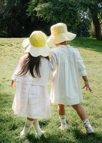 Petal Ruffle Reversible Sun Hat
