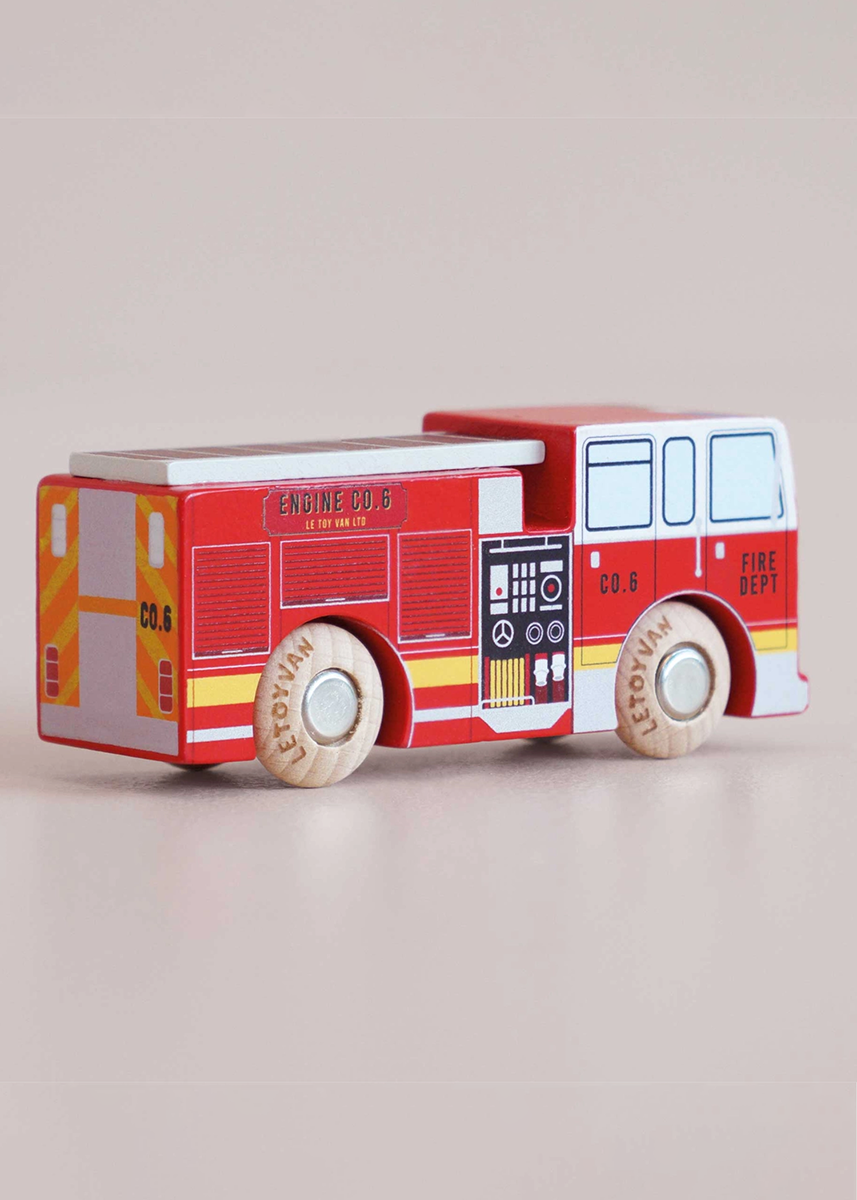 Quinn Wooden Fire Engine