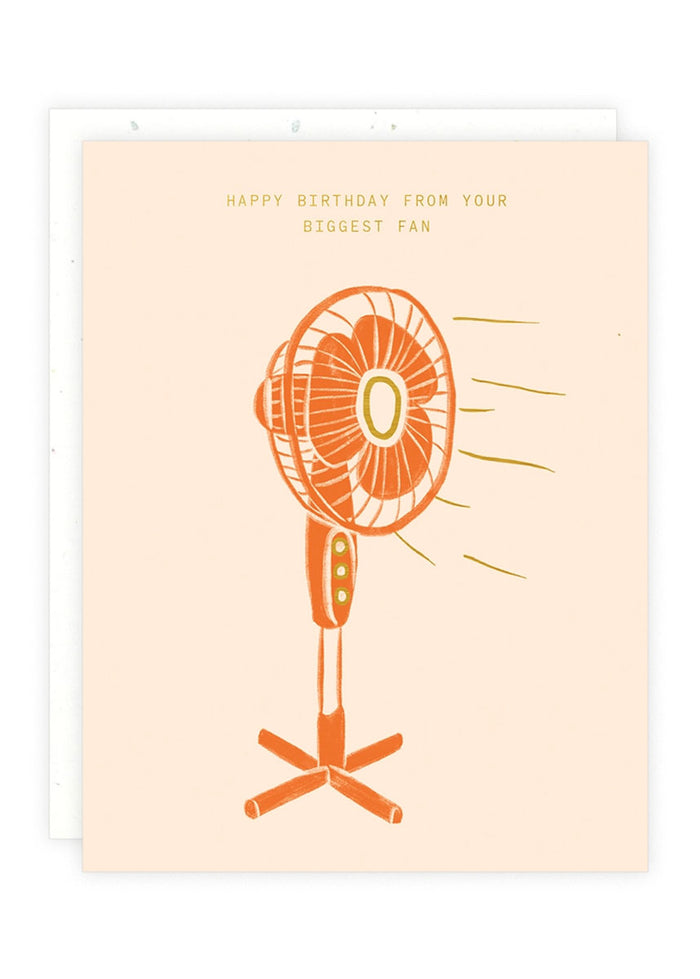 Biggest Fan Birthday Card