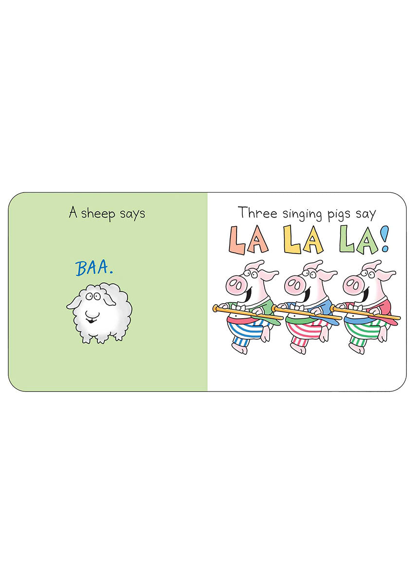 Moo, Baa, La La La! Book