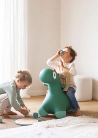 Hoppi Dino Bouncer - Garden Green