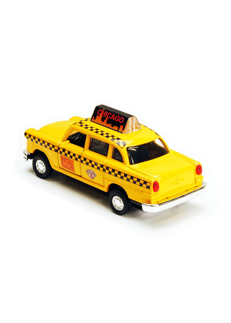 Retro Chicago Taxi Cab