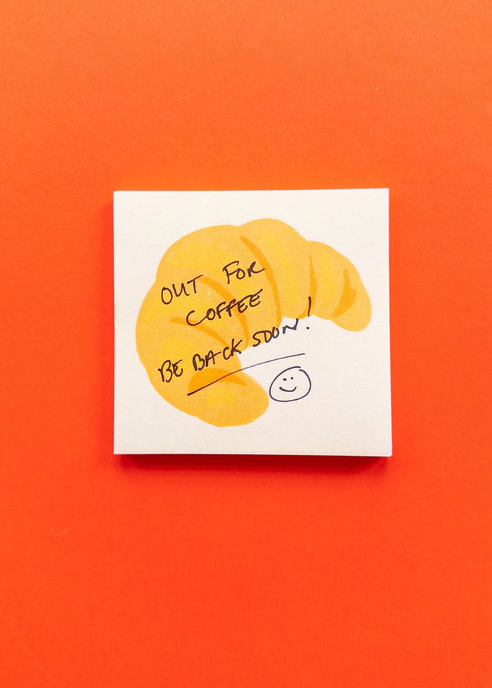 Croissant Sticky Notes